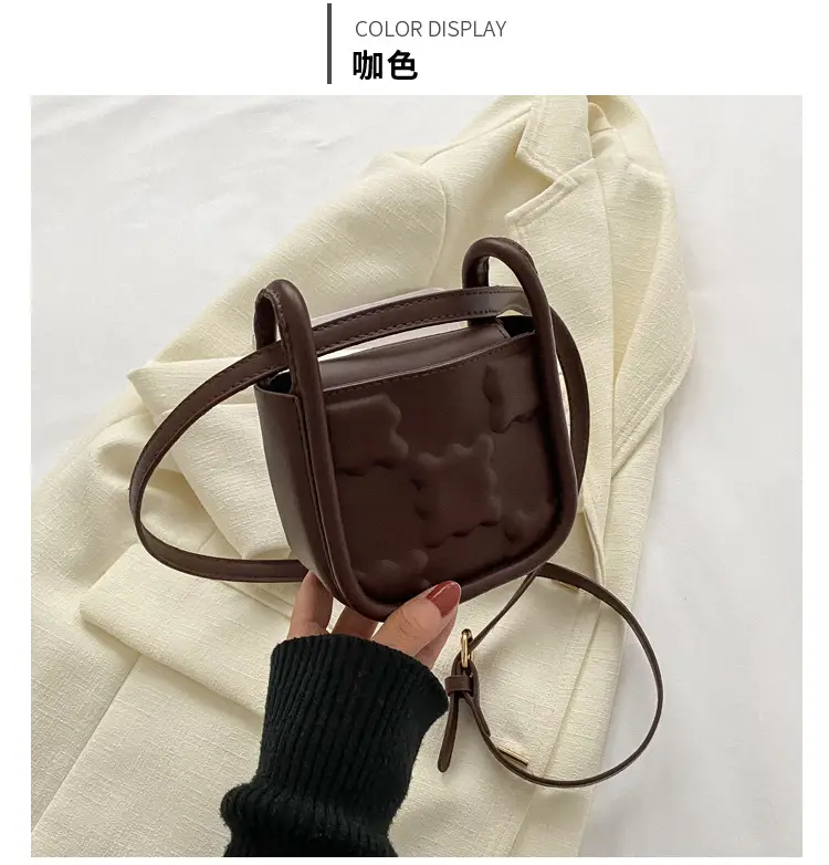Women's Mini Biscuit Shoulder Crossbody Bag 2024 — feature 26