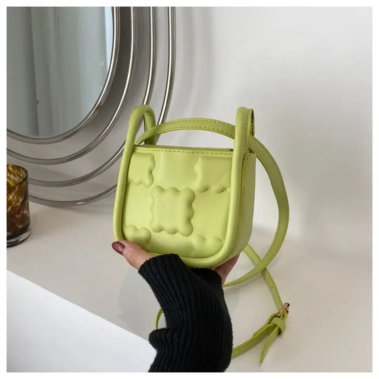 Women's Mini Biscuit Shoulder Crossbody Bag 2024 - Image 3