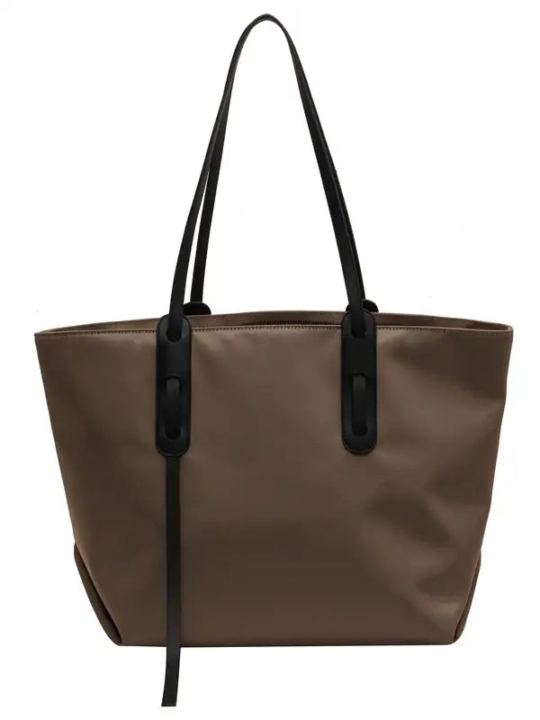 Women Large Capacity Oxford Cloth Shoulder Bag Brown 2026 - Image 7