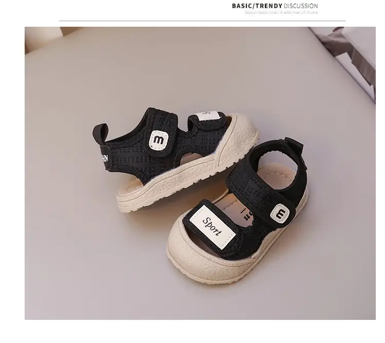 Men's Black Toe Sandals for Kids 0-3 Years — feature 16