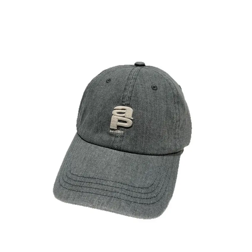 Vintage Washed Baseball Caps Grey Pink for Men Women - Image 7