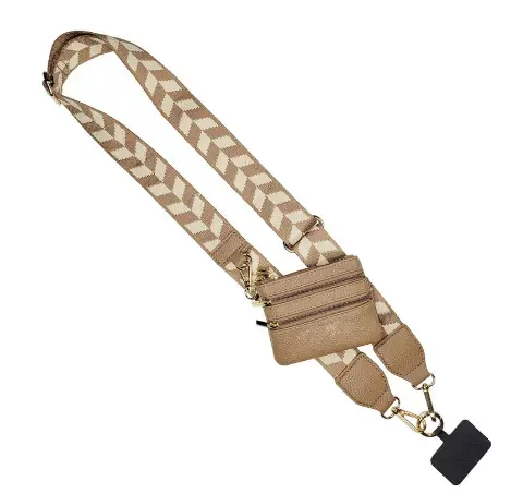 Women's Navy Blue Crossbody Phone Strap with Matching Small Bag - Image 6