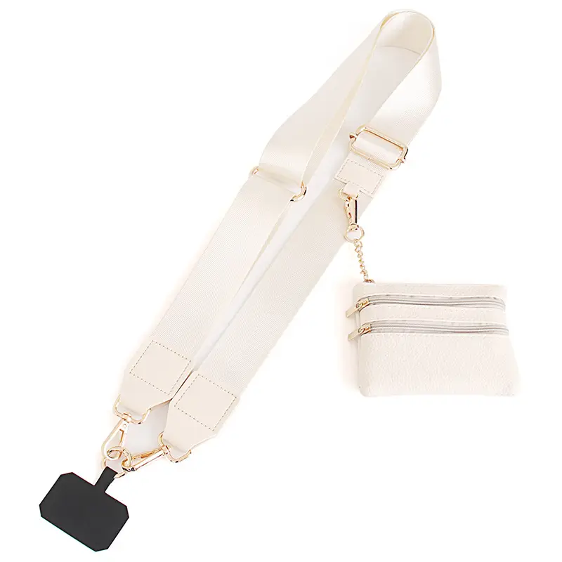 Women's Navy Blue Crossbody Phone Strap with Matching Small Bag - Image 7