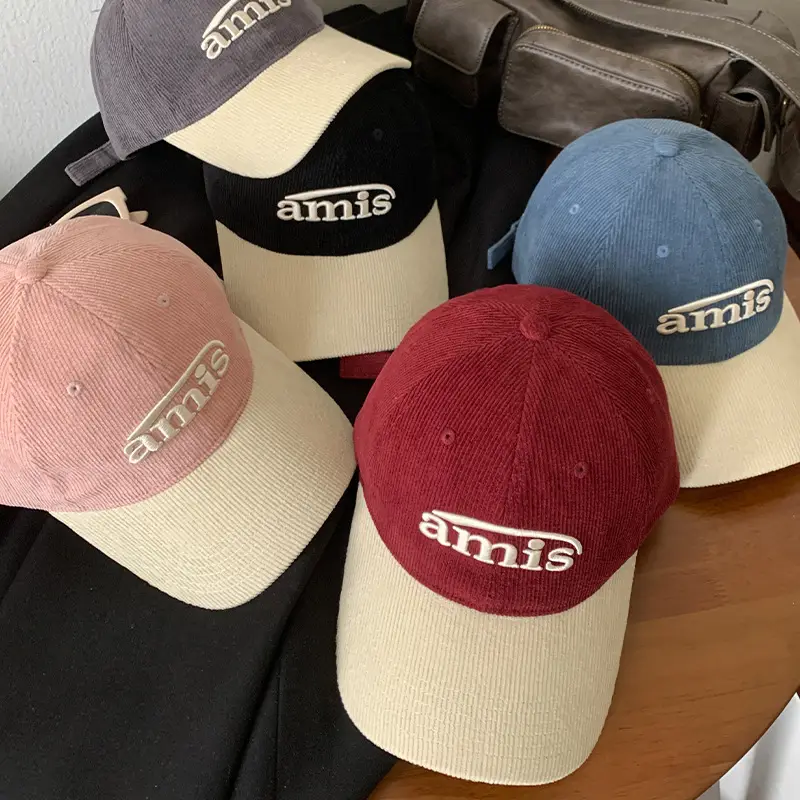 Women's Grey Beige Jersey Baseball Cap with "GIRF" Embroidery - Image 10