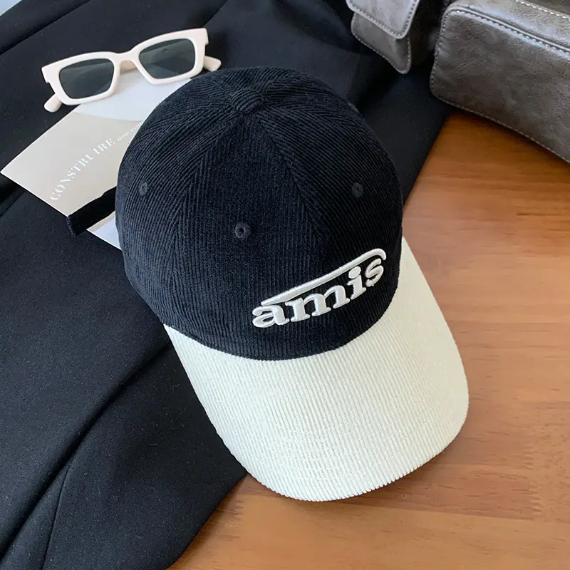 Women's Grey Beige Jersey Baseball Cap with "GIRF" Embroidery - Image 4