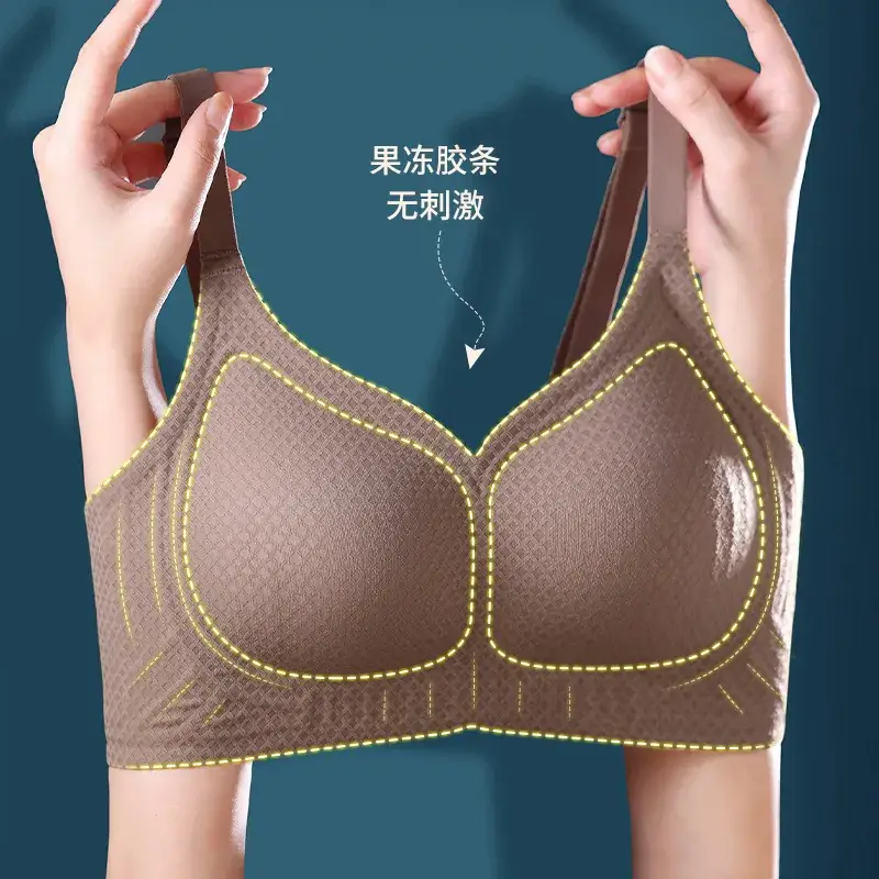 Women's Small Chest Gathered Anti-Sagging Bra - Image 7
