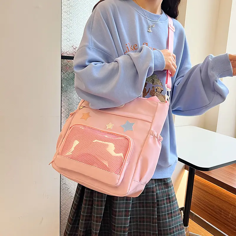 2024 Spring White Star Backpack for Women - Image 6