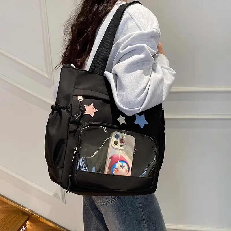 2024 Spring White Star Backpack for Women - Image 7