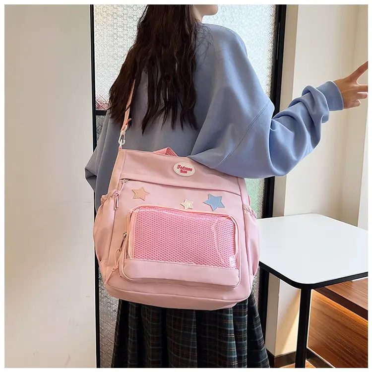 2024 Spring White Star Backpack for Women — feature 13