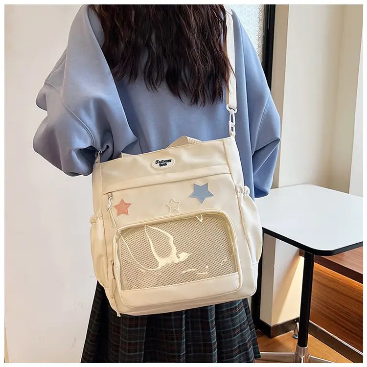 2024 Spring White Star Backpack for Women — feature 15