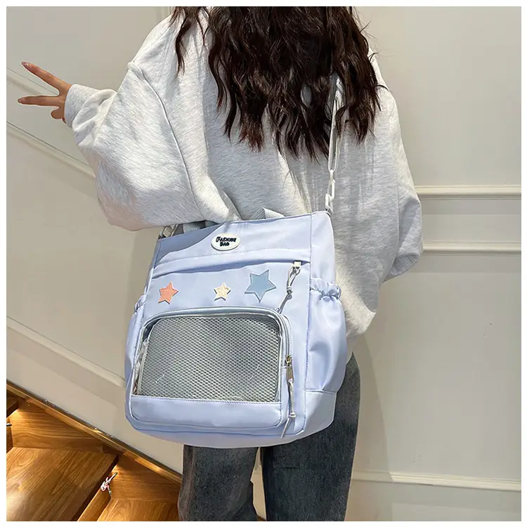 2024 Spring White Star Backpack for Women — feature 18