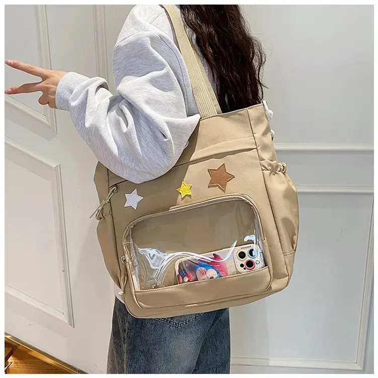 2024 Spring White Star Backpack for Women — feature 21