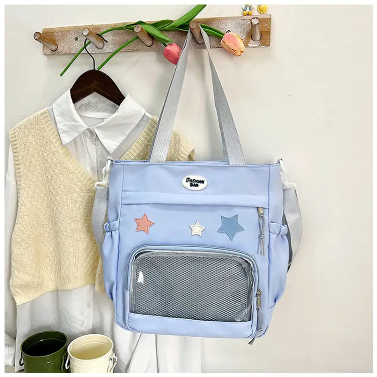 2024 Spring White Star Backpack for Women — feature 23