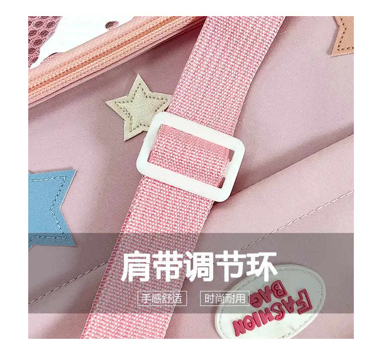 2024 Spring White Star Backpack for Women — feature 6