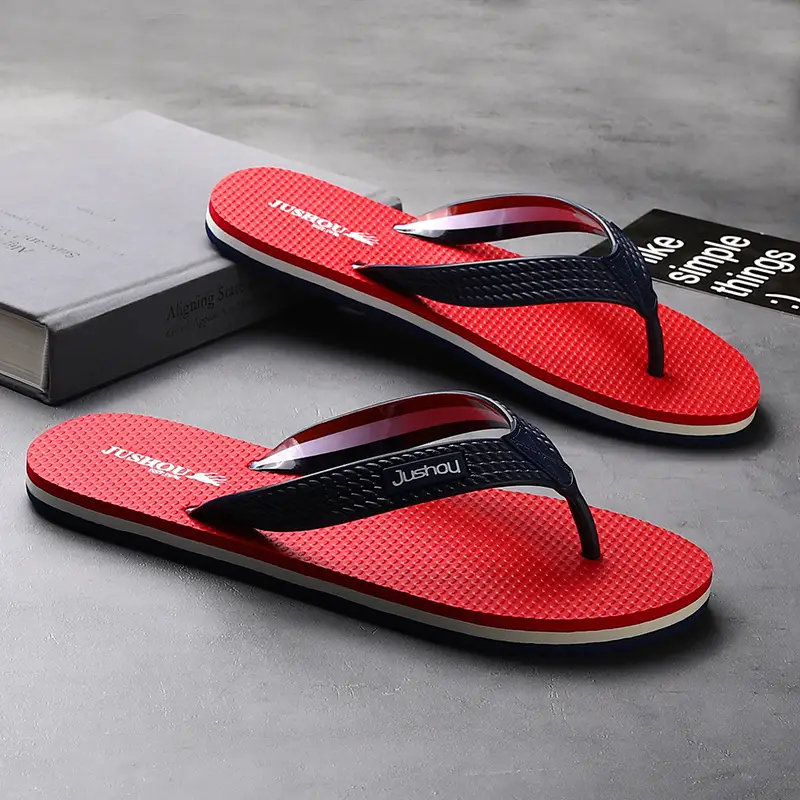 Men's Flip-Flops 2022 New Summer Fashionable Outdoor Casual Distinctive Korean Style Fashionable Beach Outdoor Men's Sandals and Slippers - Image 11