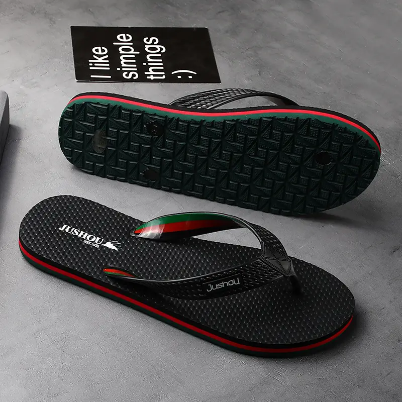 Men's Flip-Flops 2022 New Summer Fashionable Outdoor Casual Distinctive Korean Style Fashionable Beach Outdoor Men's Sandals and Slippers - Image 12