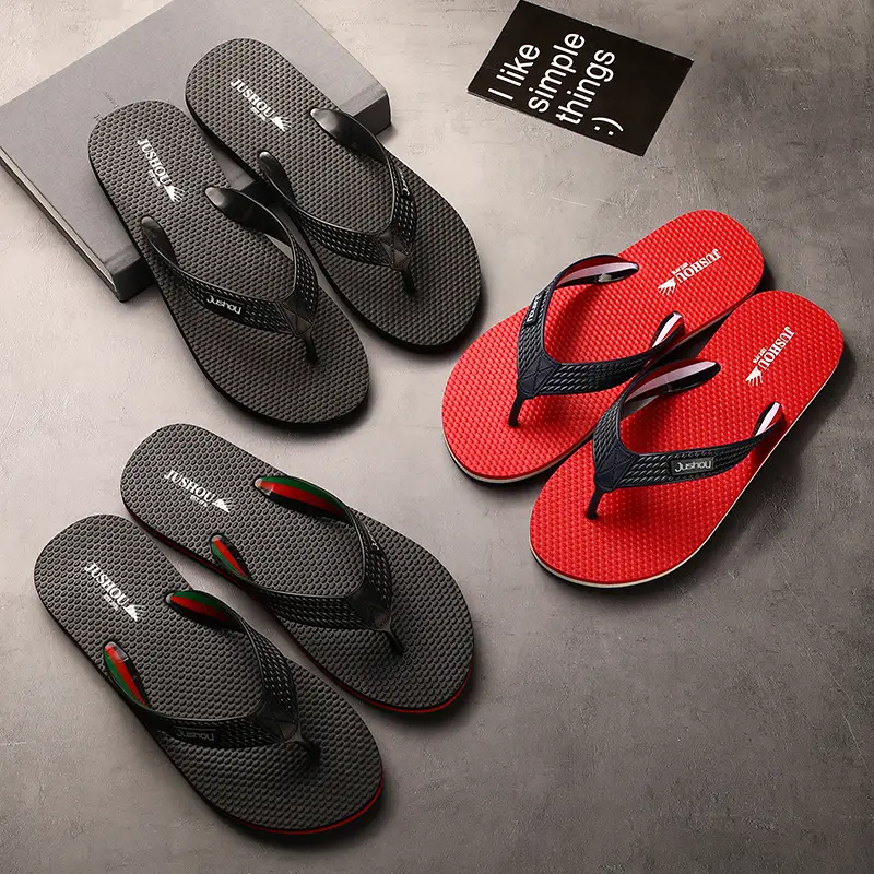Men's Flip-Flops 2022 New Summer Fashionable Outdoor Casual Distinctive Korean Style Fashionable Beach Outdoor Men's Sandals and Slippers - Image 13