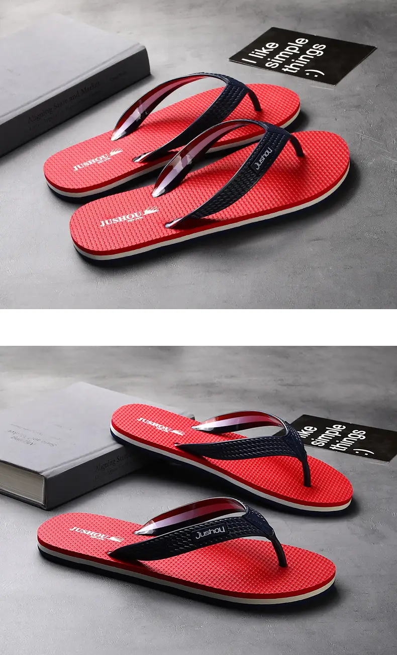 Men's Flip-Flops 2022 New Summer Fashionable Outdoor Casual Distinctive Korean Style Fashionable Beach Outdoor Men's Sandals and Slippers — feature 9