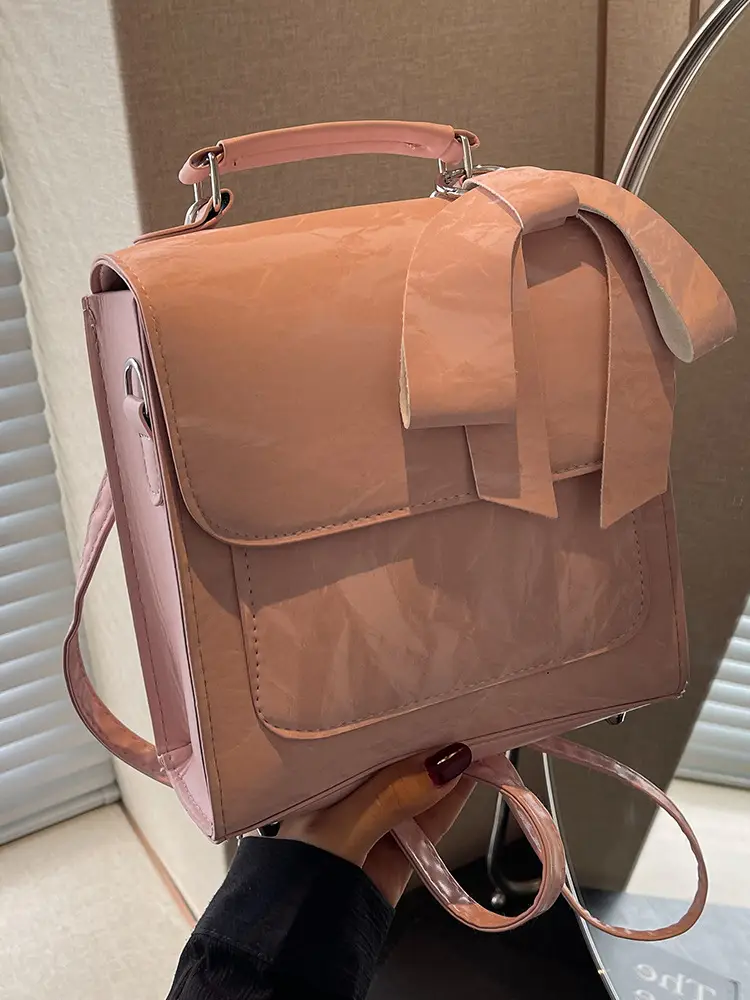 Women's 2024 Fashion Shoulder Bag with Bow Design - Image 7