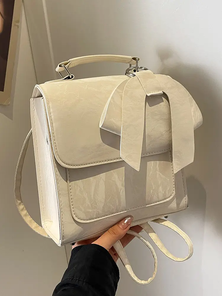 Women's 2024 Fashion Shoulder Bag with Bow Design - Image 8
