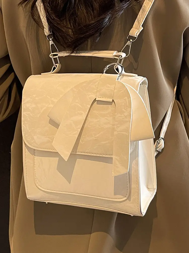 Women's 2024 Fashion Shoulder Bag with Bow Design - Image 9