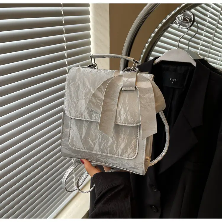 Women's 2024 Fashion Shoulder Bag with Bow Design — feature 11