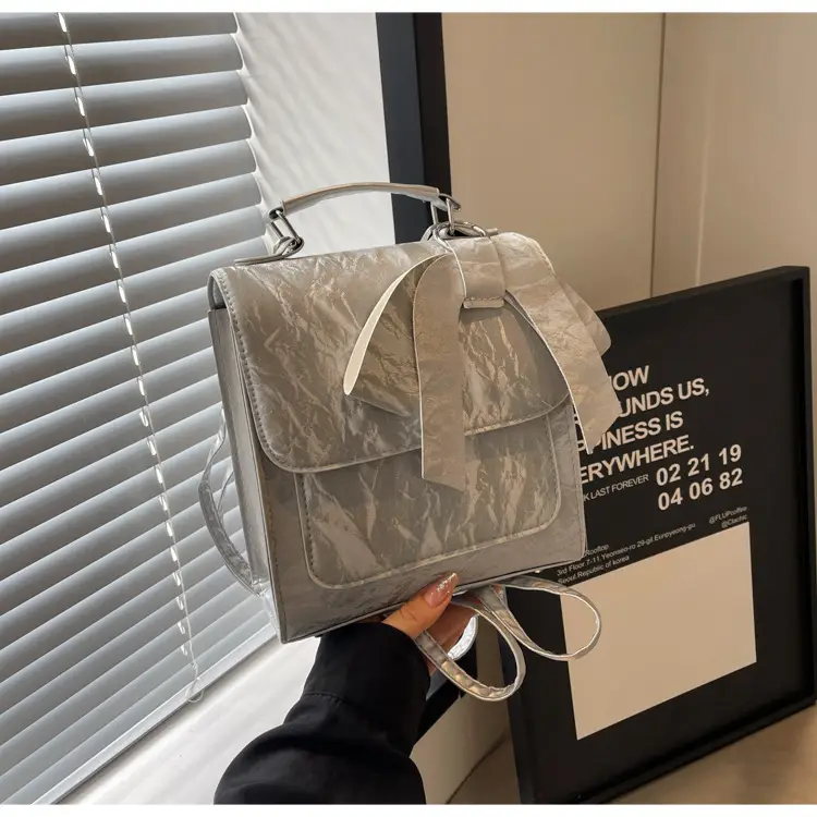 Women's 2024 Fashion Shoulder Bag with Bow Design — feature 14