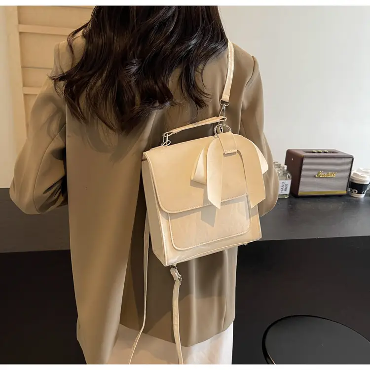 Women's 2024 Fashion Shoulder Bag with Bow Design — feature 23