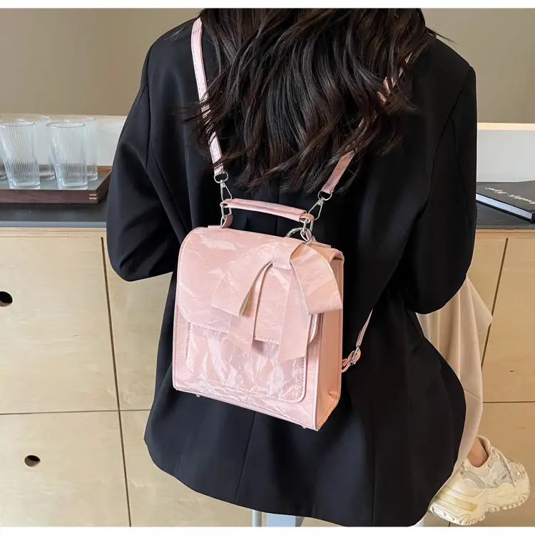 Women's 2024 Fashion Shoulder Bag with Bow Design — feature 27
