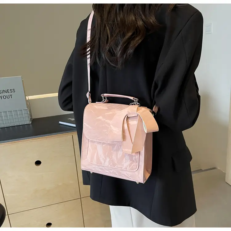 Women's 2024 Fashion Shoulder Bag with Bow Design — feature 33