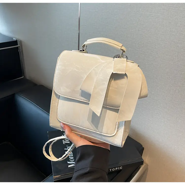 Women's 2024 Fashion Shoulder Bag with Bow Design — feature 36