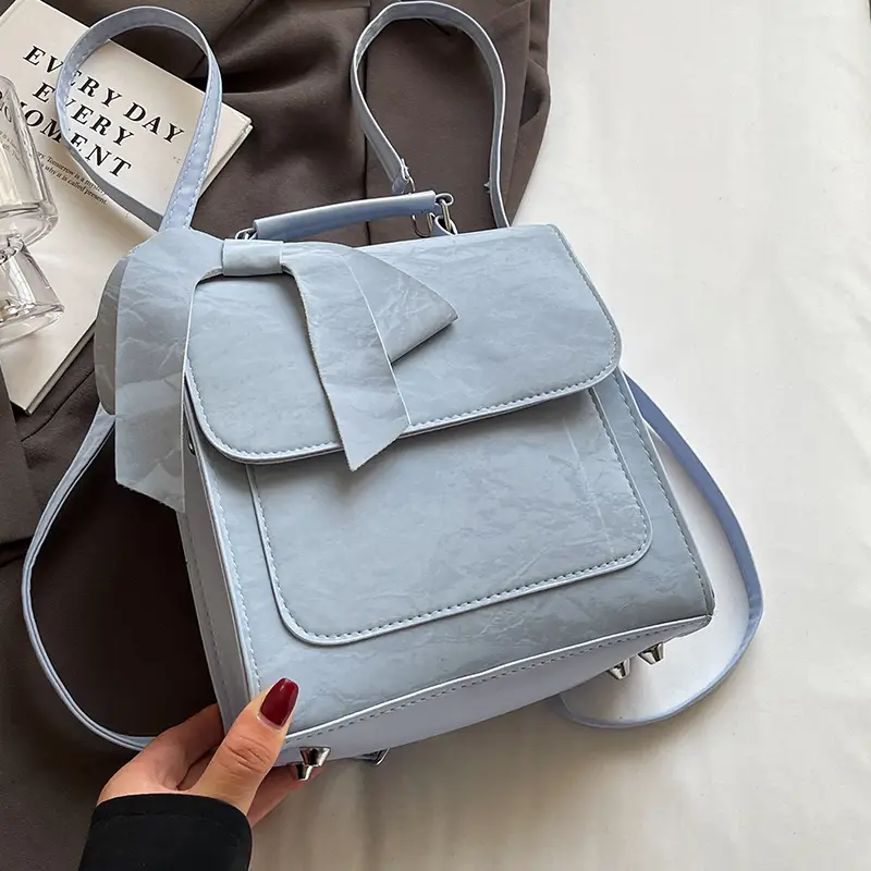 Women's 2024 Fashion Shoulder Bag with Bow Design - Image 4