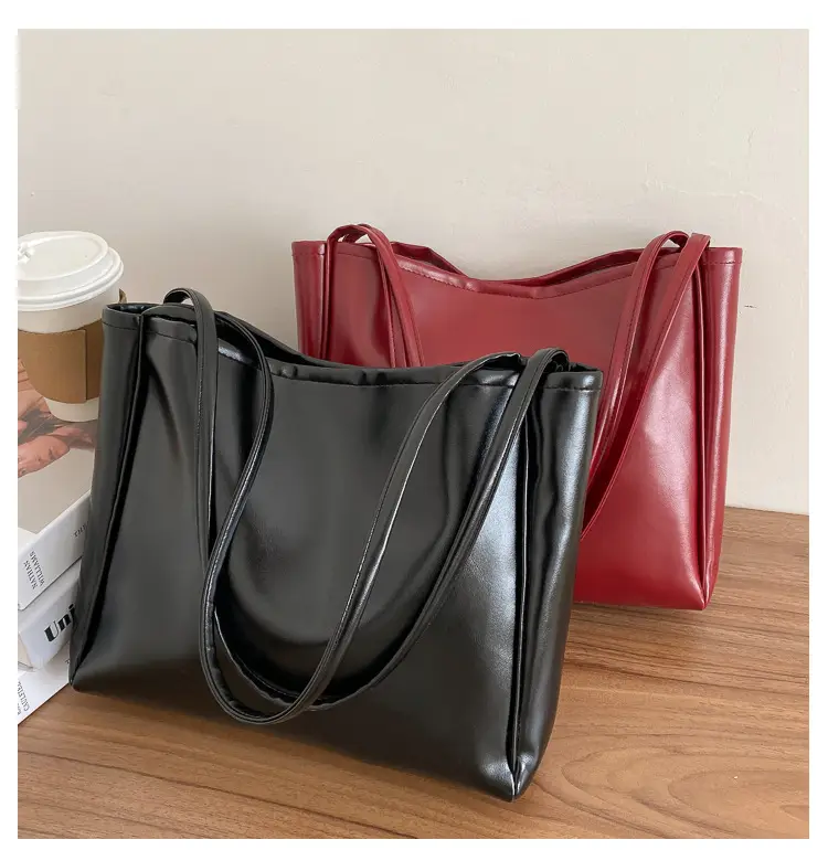 Black Korean Style Shoulder Bag Large Capacity — feature 10