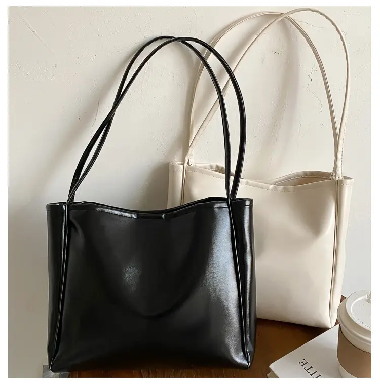 Black Korean Style Shoulder Bag Large Capacity — feature 16