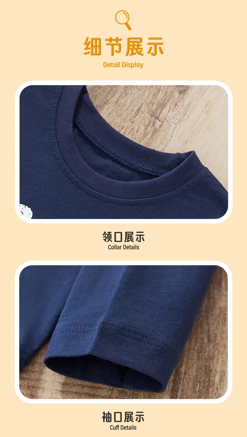 Unicorn Hair Long Sleeve T-Shirt Blue Medium — feature 9