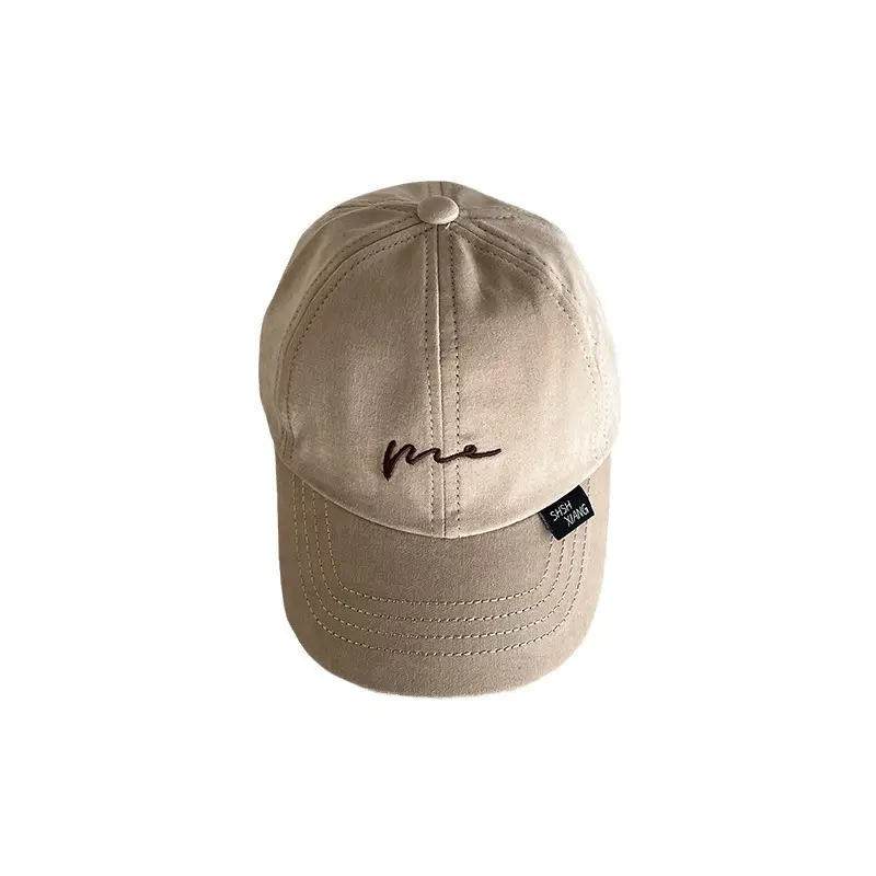 Baby's Korean Style Sunshade Cap with Embroidery - Image 11
