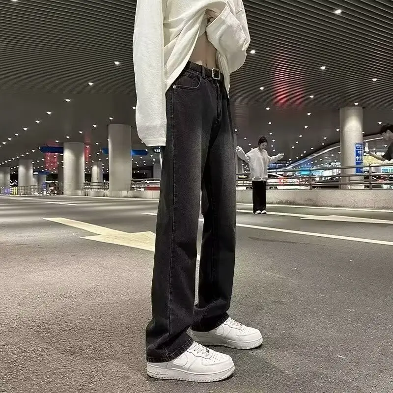 American Retro Jeans Boys Wide Leg Straight Tube Pants - Image 42