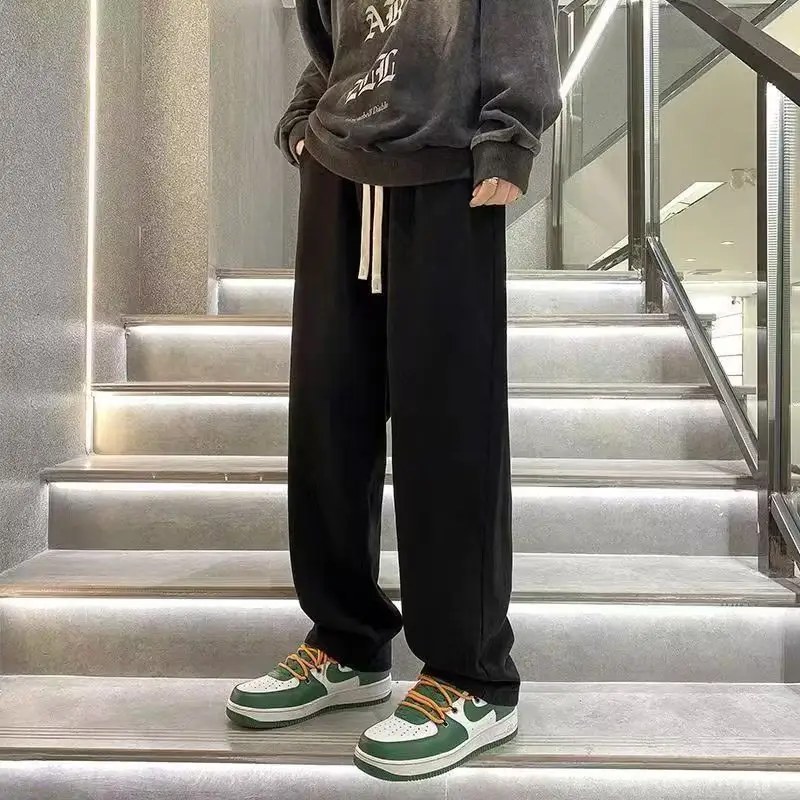 American Retro Jeans Boys Wide Leg Straight Tube Pants - Image 8