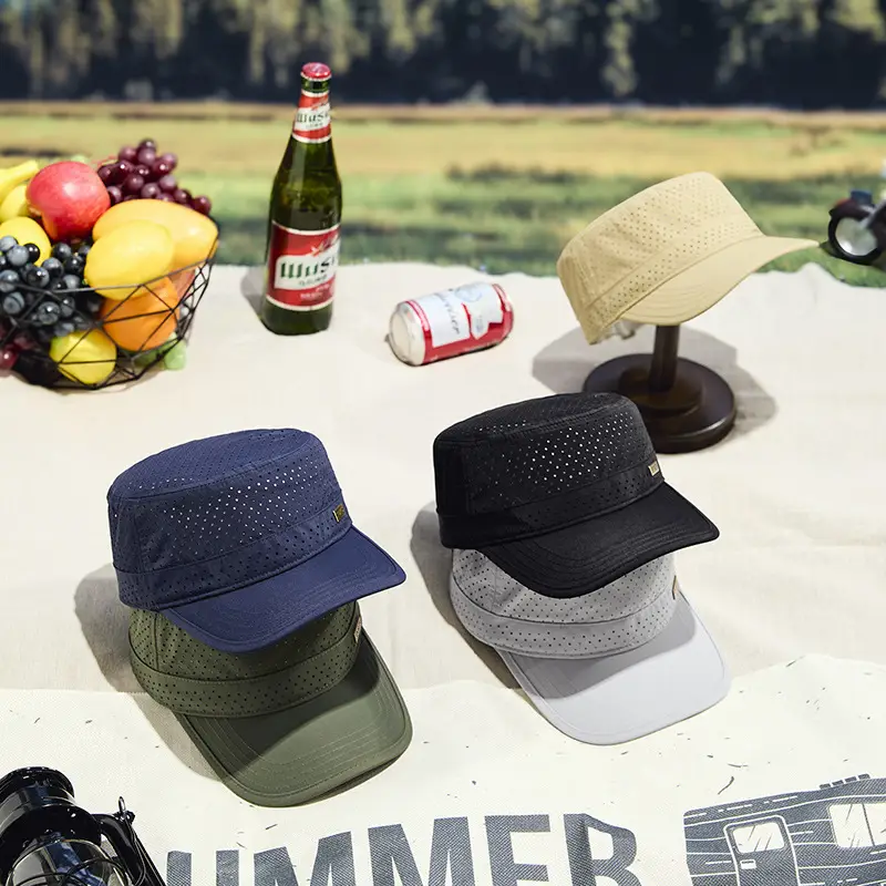 Men's Waterproof Punched Cap Sunshade Sports Cap - Image 9