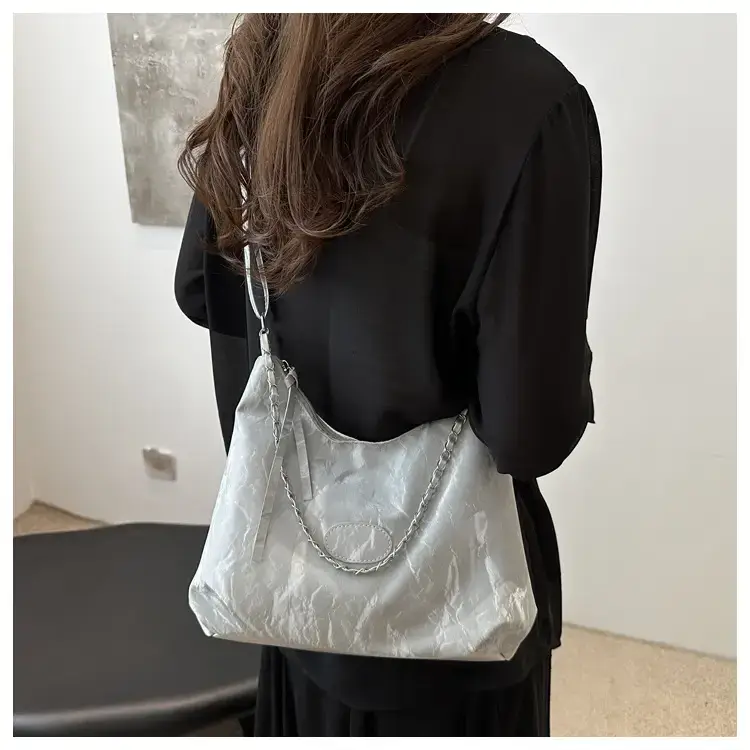 Pink Soft Crossbody Bag for Women with Cute Charm — feature 14