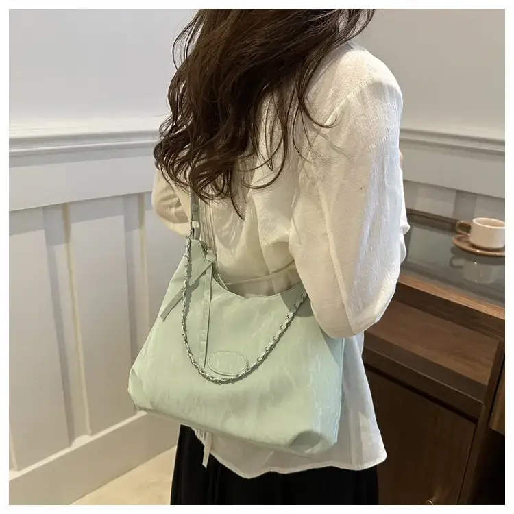 Pink Soft Crossbody Bag for Women with Cute Charm — feature 20
