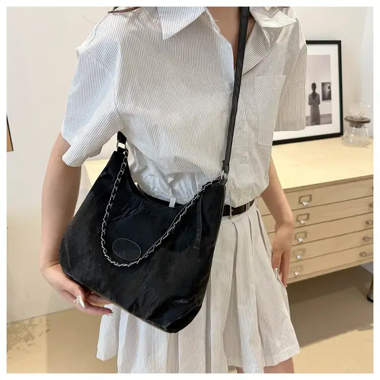 Pink Soft Crossbody Bag for Women with Cute Charm — feature 26