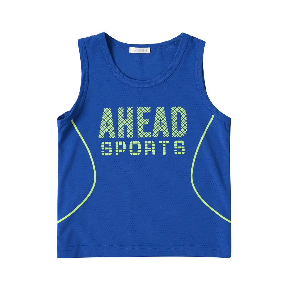 Men's Ahead Sports Sleeveless Tank Top Navy Blue Large - Image 9