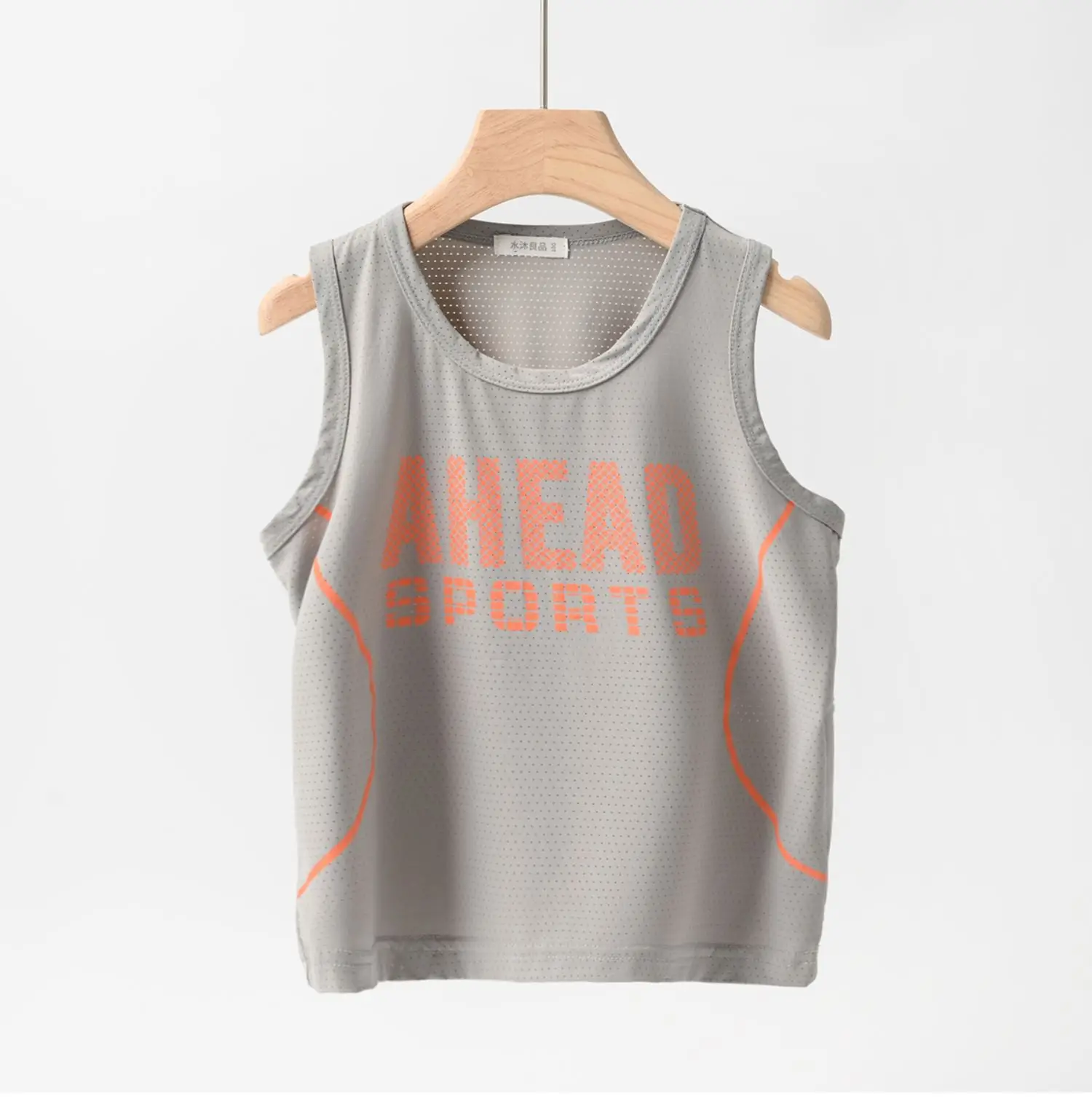 Men's Ahead Sports Sleeveless Tank Top Navy Blue Large — feature 15
