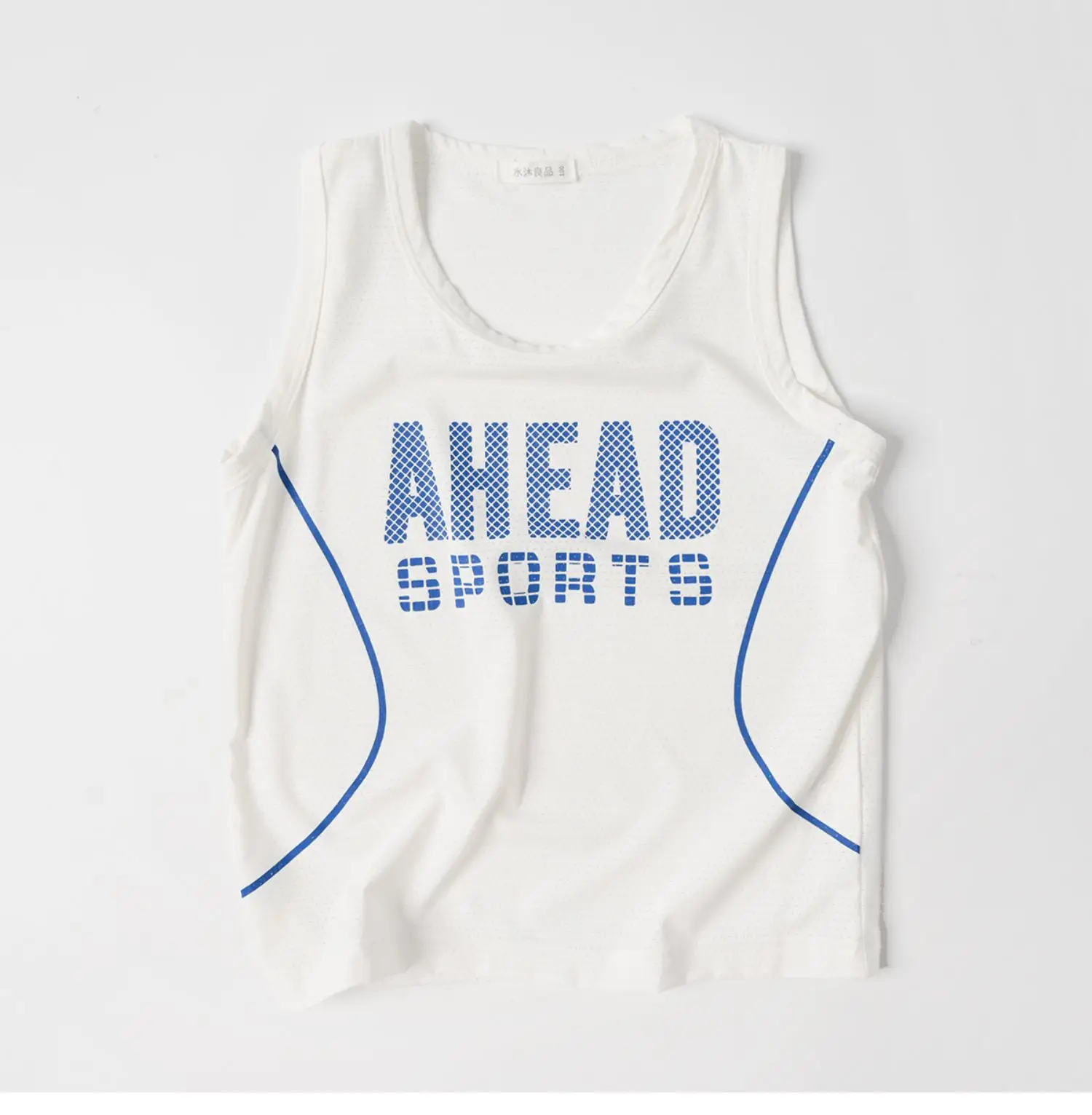 Men's Ahead Sports Sleeveless Tank Top Navy Blue Large — feature 17