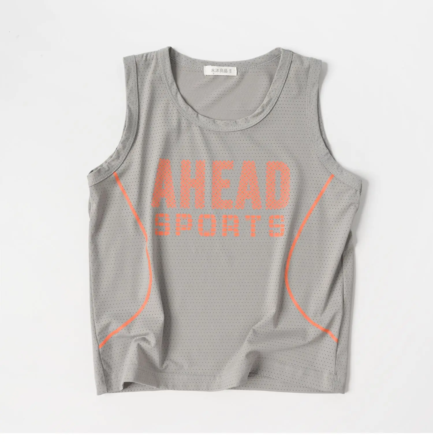 Men's Ahead Sports Sleeveless Tank Top Navy Blue Large — feature 18