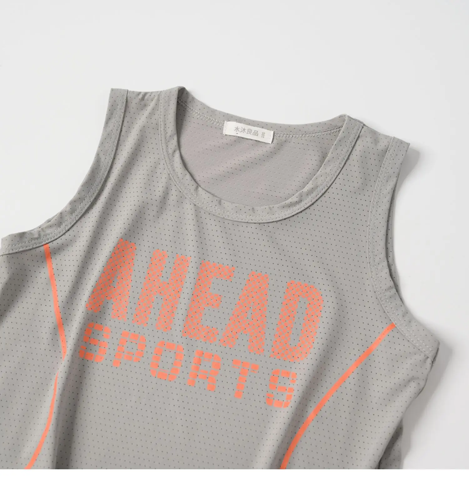 Men's Ahead Sports Sleeveless Tank Top Navy Blue Large — feature 19