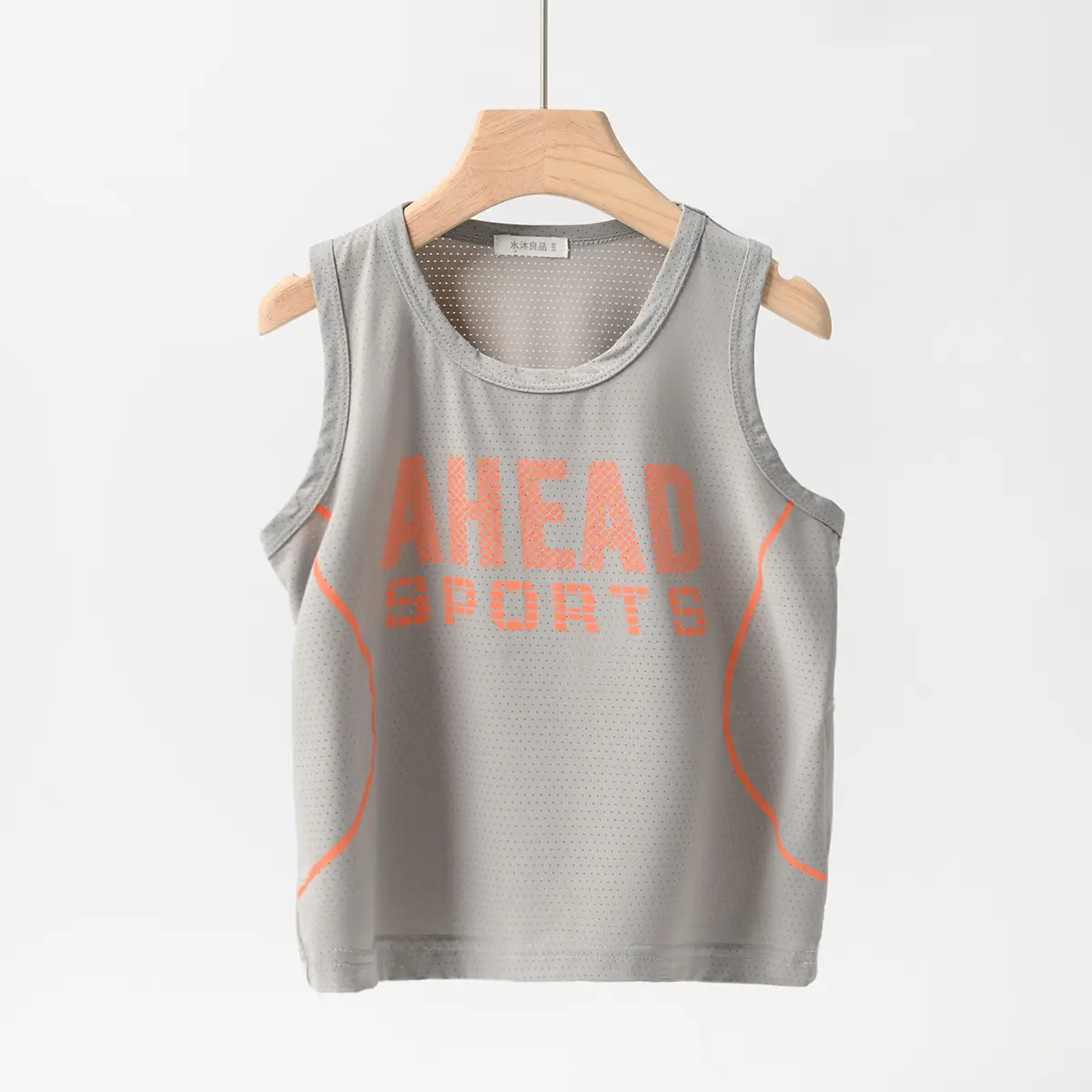 Men's Ahead Sports Sleeveless Tank Top Navy Blue Large - Image 3