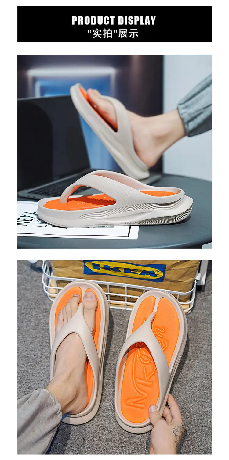 2024 Green Flip Flops for Men Beach Wear — feature 10