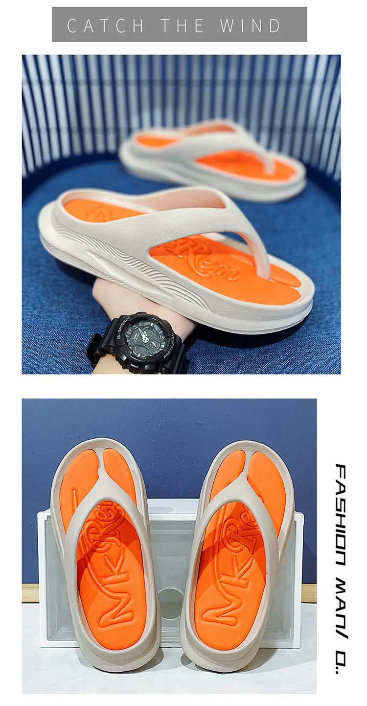 2024 Green Flip Flops for Men Beach Wear — feature 11